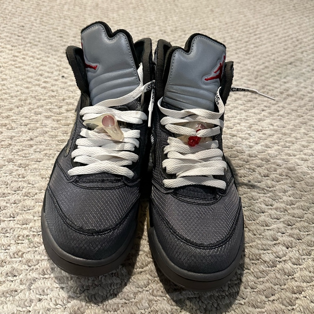 Jordan 5 Off-White ‘Muslin’ - Picture 3 of 8